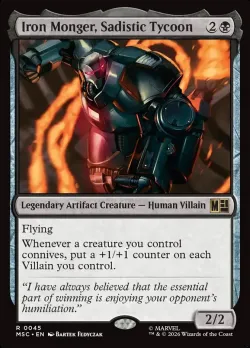 Iron Monger, Sadistic Tycoon #45 · Magic: The Gathering