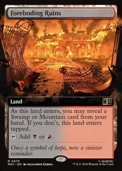 Foreboding Ruins #473 · Magic: The Gathering