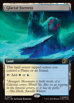 Glacial Fortress #477 · Magic: The Gathering