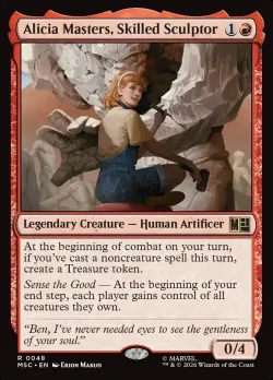 Alicia Masters, Skilled Sculptor #48 · Magic: The Gathering