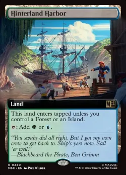 Hinterland Harbor #480 · Magic: The Gathering