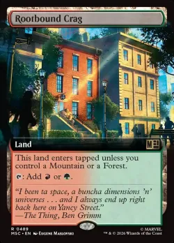 Rootbound Crag #489 · Magic: The Gathering
