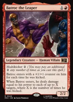 Batroc the Leaper #49 · Magic: The Gathering