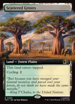 Scattered Groves #490 · Magic: The Gathering
