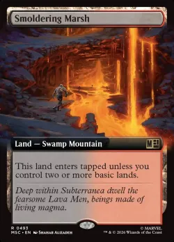 Smoldering Marsh #493 · Magic: The Gathering