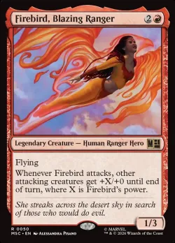 Firebird, Blazing Ranger #50 · Magic: The Gathering