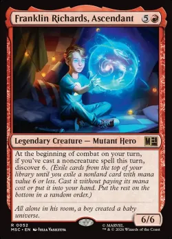Franklin Richards, Ascendant #52 · Magic: The Gathering