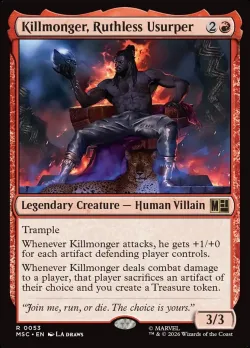 Killmonger, Ruthless Usurper #53 · Magic: The Gathering