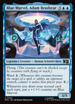 Blue Marvel, Adam Brashear #530 · Magic: The Gathering