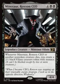 Minotaur, Roxxon CEO #539 · Magic: The Gathering