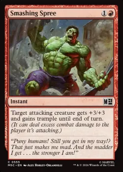 Smashing Spree #555 · Magic: The Gathering
