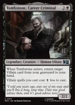 Tombstone, Career Criminal #577 · Magic: The Gathering