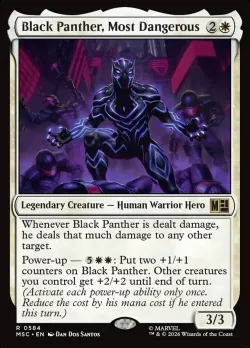Black Panther, Most Dangerous #584 · Magic: The Gathering
