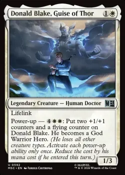 Donald Blake, Guise of Thor #592 · Magic: The Gathering