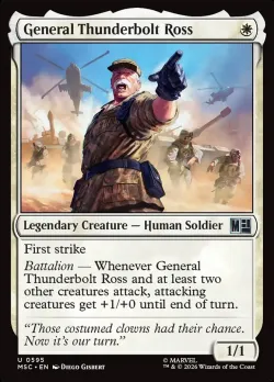 General Thunderbolt Ross #595 · Magic: The Gathering
