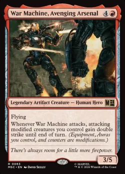 War Machine, Avenging Arsenal #63 · Magic: The Gathering