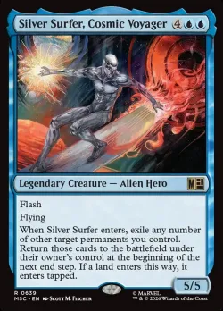 Silver Surfer, Cosmic Voyager #639 · Magic: The Gathering