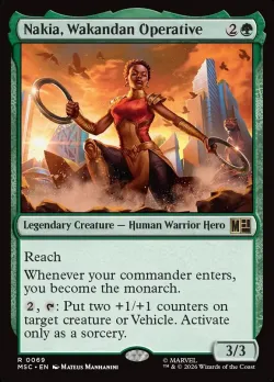 Nakia, Wakandan Operative #69 · Magic: The Gathering