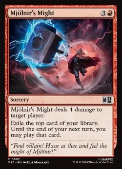 Mjölnir's Might #697 · Magic: The Gathering