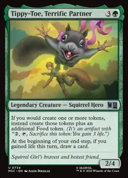 Tippy-Toe, Terrific Partner #734 · Magic: The Gathering