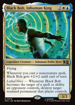 Black Bolt, Inhuman King #76 · Magic: The Gathering