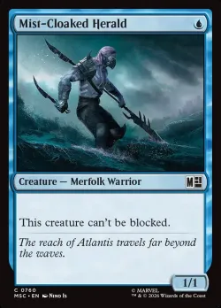 Mist-Cloaked Herald #760 · Magic: The Gathering