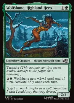 Wolfsbane, Highland Hero #767 · Magic: The Gathering