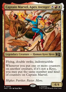Captain Marvel, Apex Avenger #78 · Magic: The Gathering
