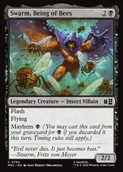 Swarm, Being of Bees #799 · Magic: The Gathering