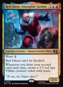 Red Ghost, Intangible Genius #92 · Magic: The Gathering
