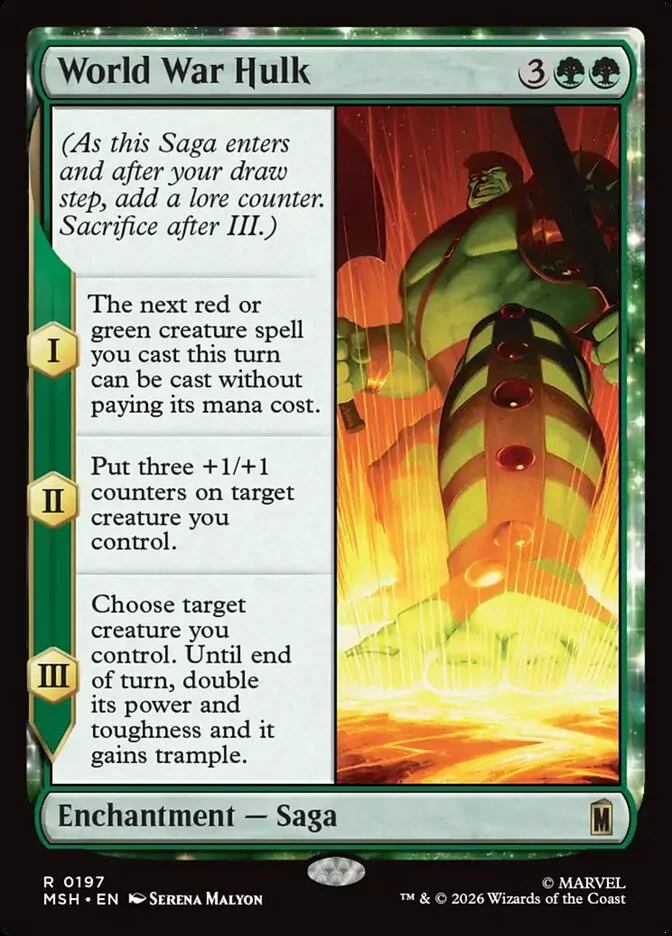World War Hulk 「MSH/197」「EN」