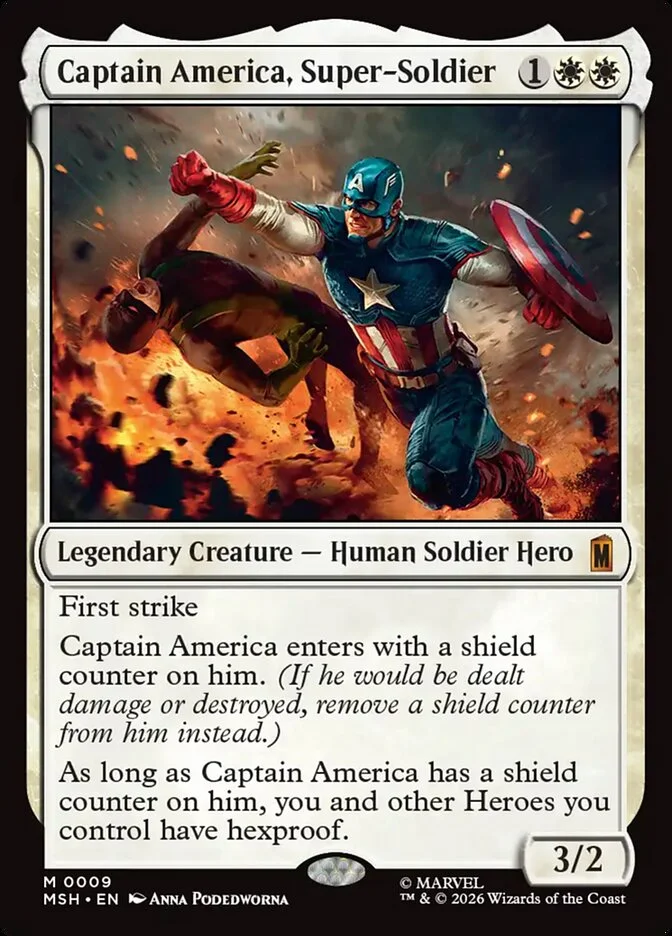 Captain America, Super-Soldier 「MSH/9」「EN」