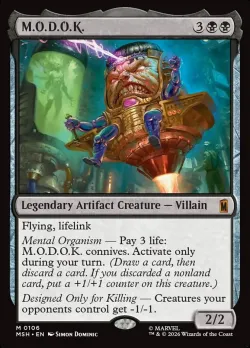 M.O.D.O.K. #106 · Magic: The Gathering