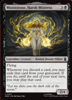Moonstone, Harsh Mistress #107 · Magic: The Gathering