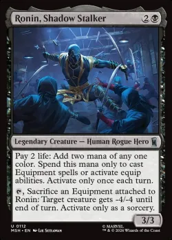 Ronin, Shadow Stalker #112 · Magic: The Gathering