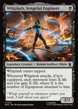 Whiplash, Vengeful Engineer #121 · Magic: The Gathering