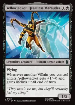 Yellowjacket, Heartless Marauder #123 · Magic: The Gathering