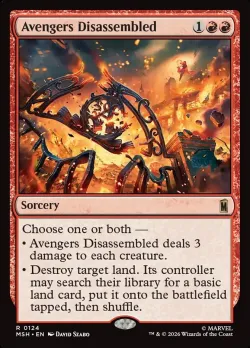 Avengers Disassembled #124 · Magic: The Gathering