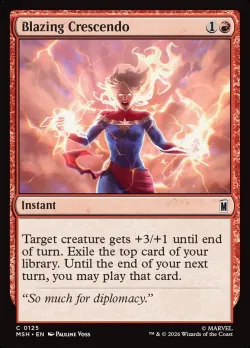 Blazing Crescendo #125 · Magic: The Gathering