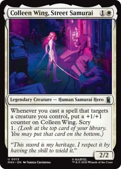 Colleen Wing, Street Samurai #13 · Magic: The Gathering