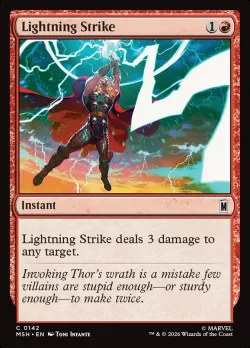 Lightning Strike #142 · Magic: The Gathering