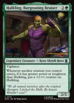 Hulkling, Burgeoning Bruiser #173 · Magic: The Gathering