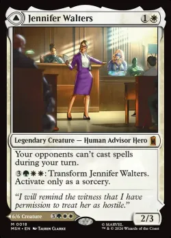 Jennifer Walters // The Sensational She-Hulk #18 · Magic: The Gathering