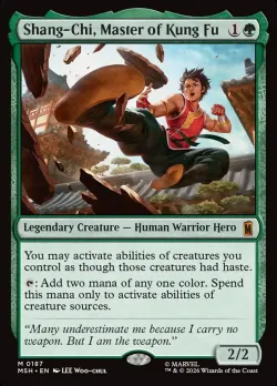 Shang-Chi, Master of Kung Fu #187 · Magic: The Gathering