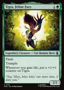 Tigra, Feline Fury #191 · Magic: The Gathering