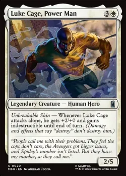 Luke Cage, Power Man #20 · Magic: The Gathering
