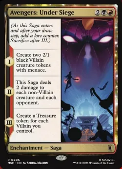 Avengers: Under Siege #205 · Magic: The Gathering