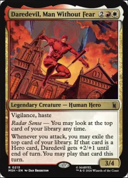 Daredevil, Man Without Fear #213 · Magic: The Gathering