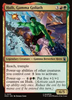 Hulk, Gamma Goliath #215 · Magic: The Gathering