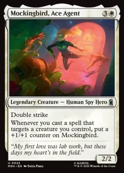 Mockingbird, Ace Agent #22 · Magic: The Gathering